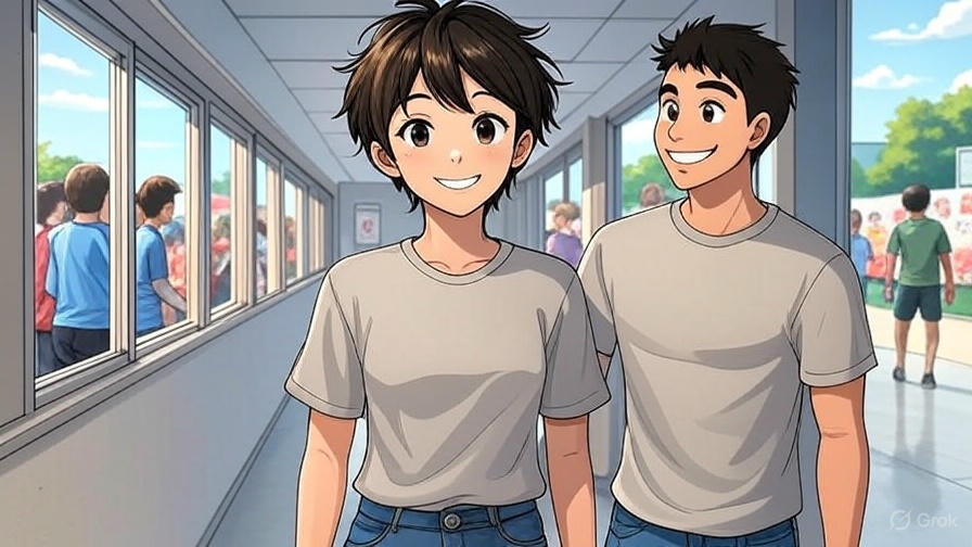 Boyish Girlfriend from Another School is Too Cute