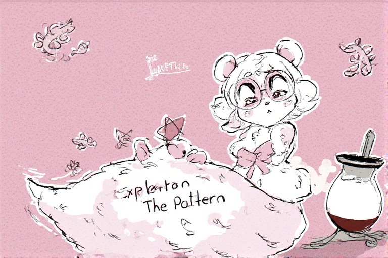 Exploring the Decoration Pink Chinchilla Pattern TW2GTE
